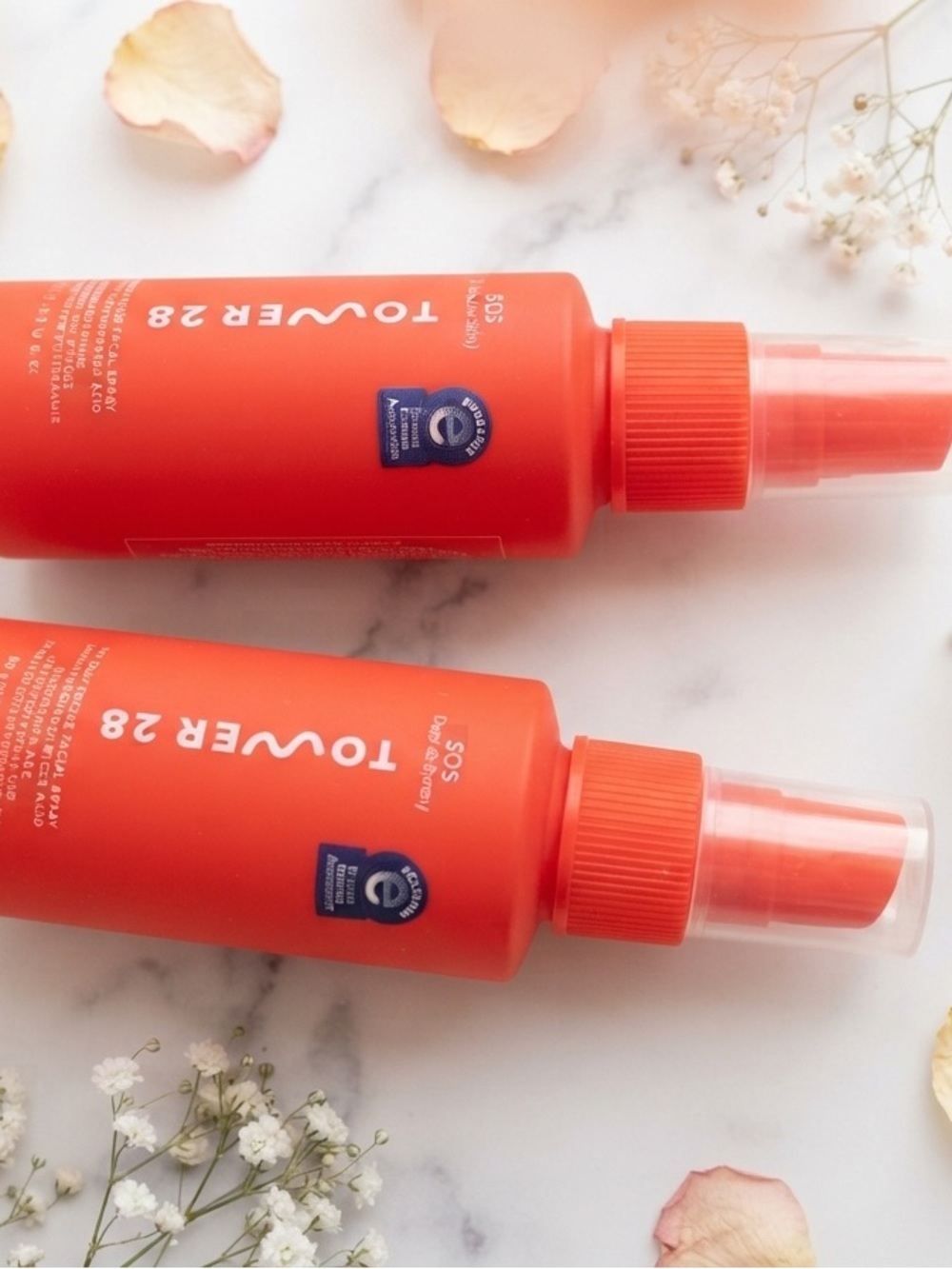 Tower 28 SOS Daily Hydration Mist — vivid orange